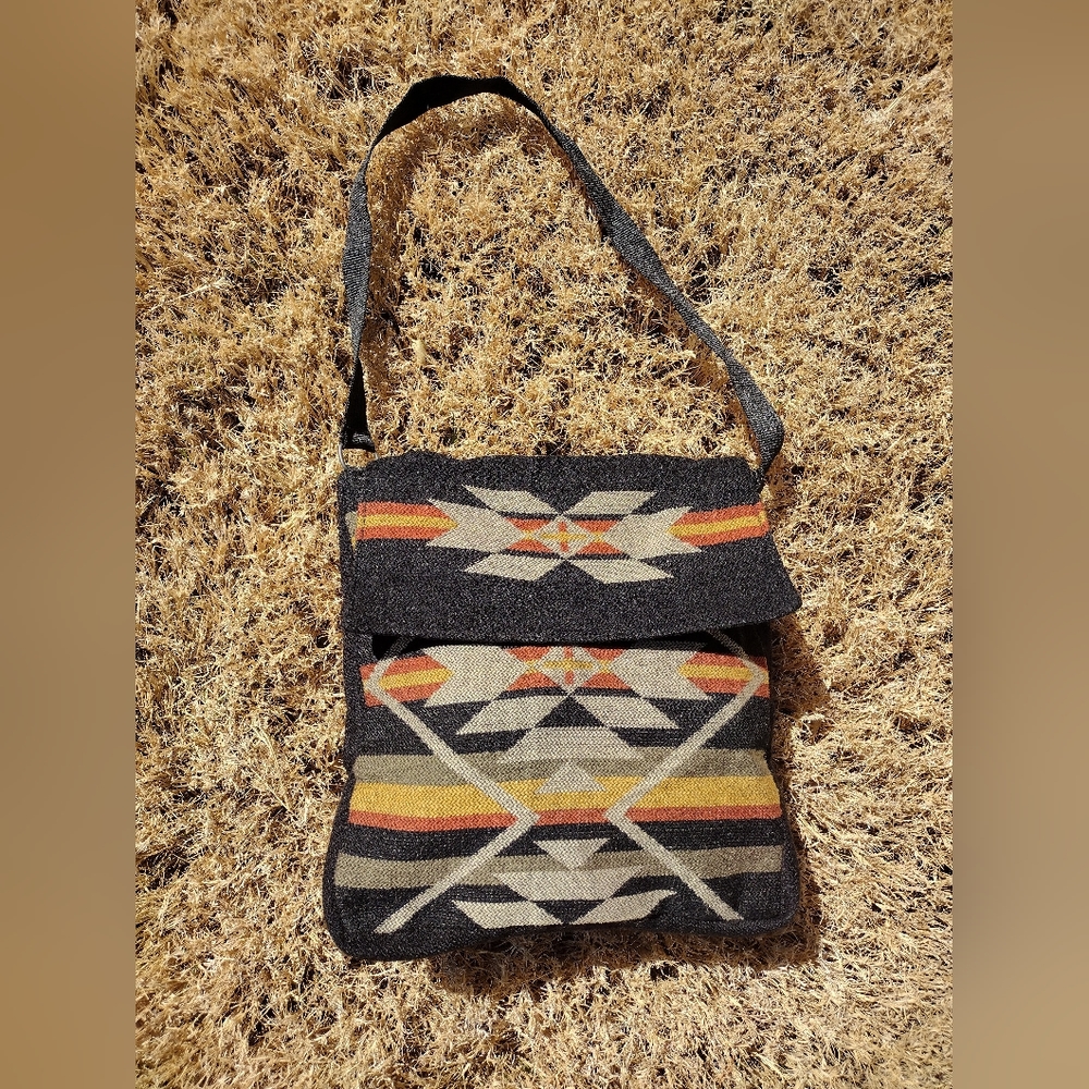 Black and orange Shoulder Bag, coastal cowgirl fall fashion purse